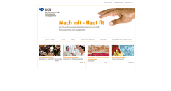 Desktop Screenshot of hautschutz-online.de